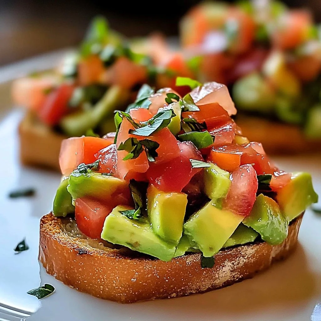 Avocado Toast with Tomato Salsa