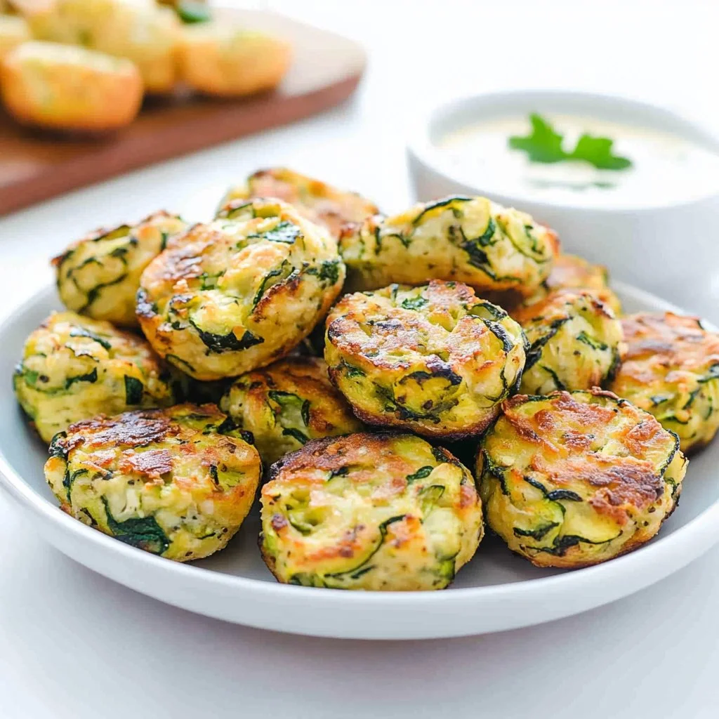 Baked Zucchini Bites