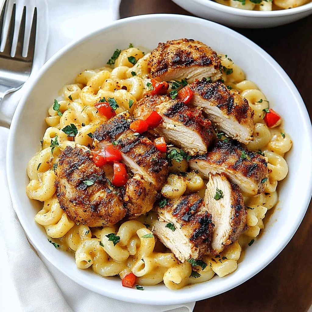 Cajun Chicken Mac and Cheese