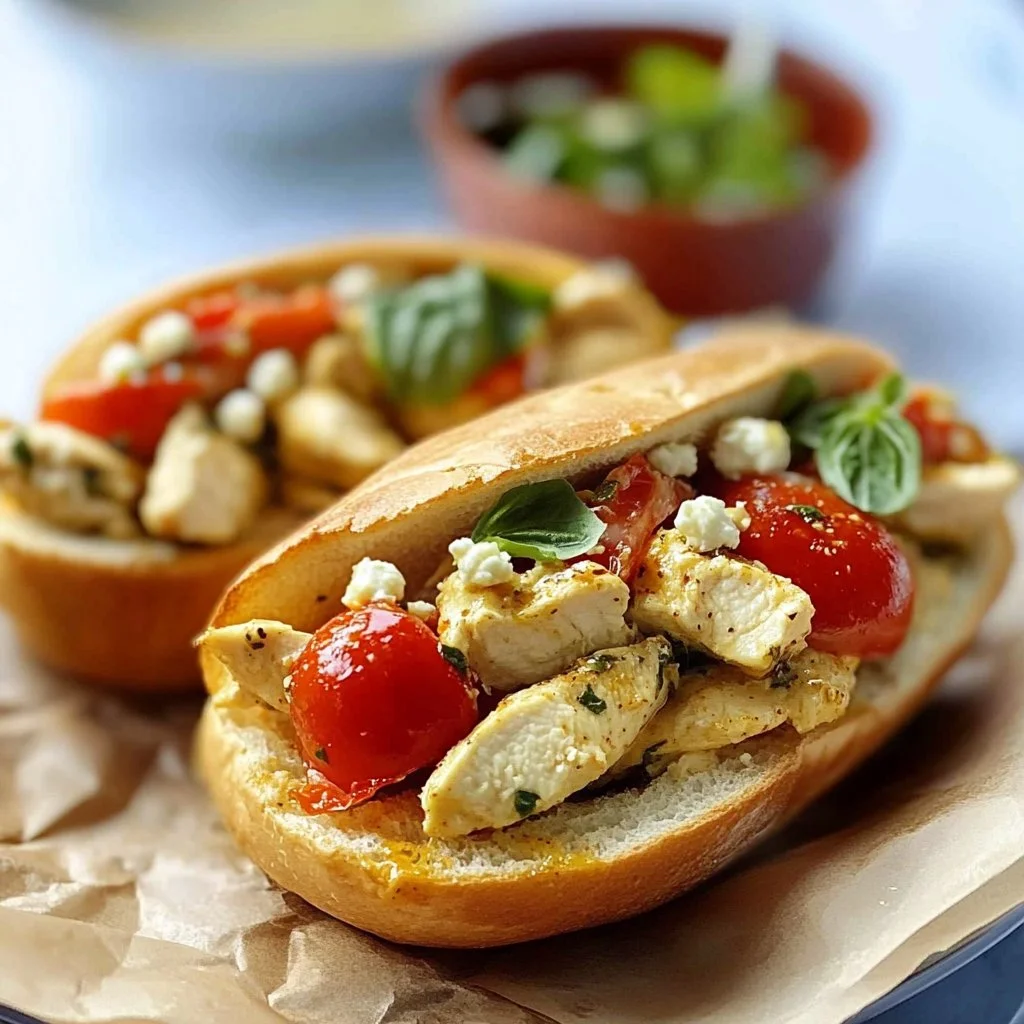 Caprese Chicken Sandwich