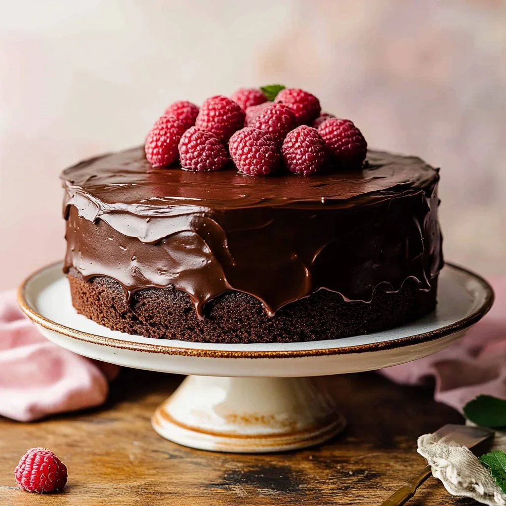 Chocolate Raspberry Cake