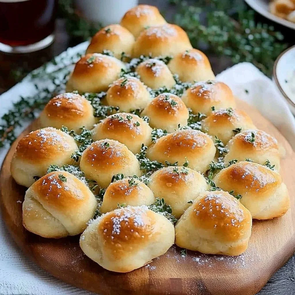 Christmas Tree Bread