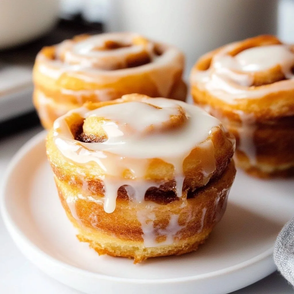 Cinnamon Roll Cruffins