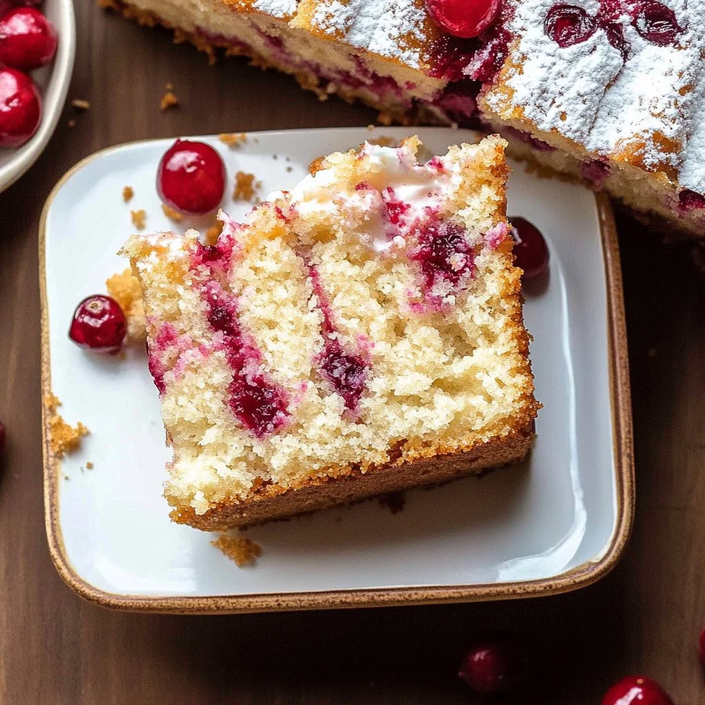 Cranberry Coffee Cake