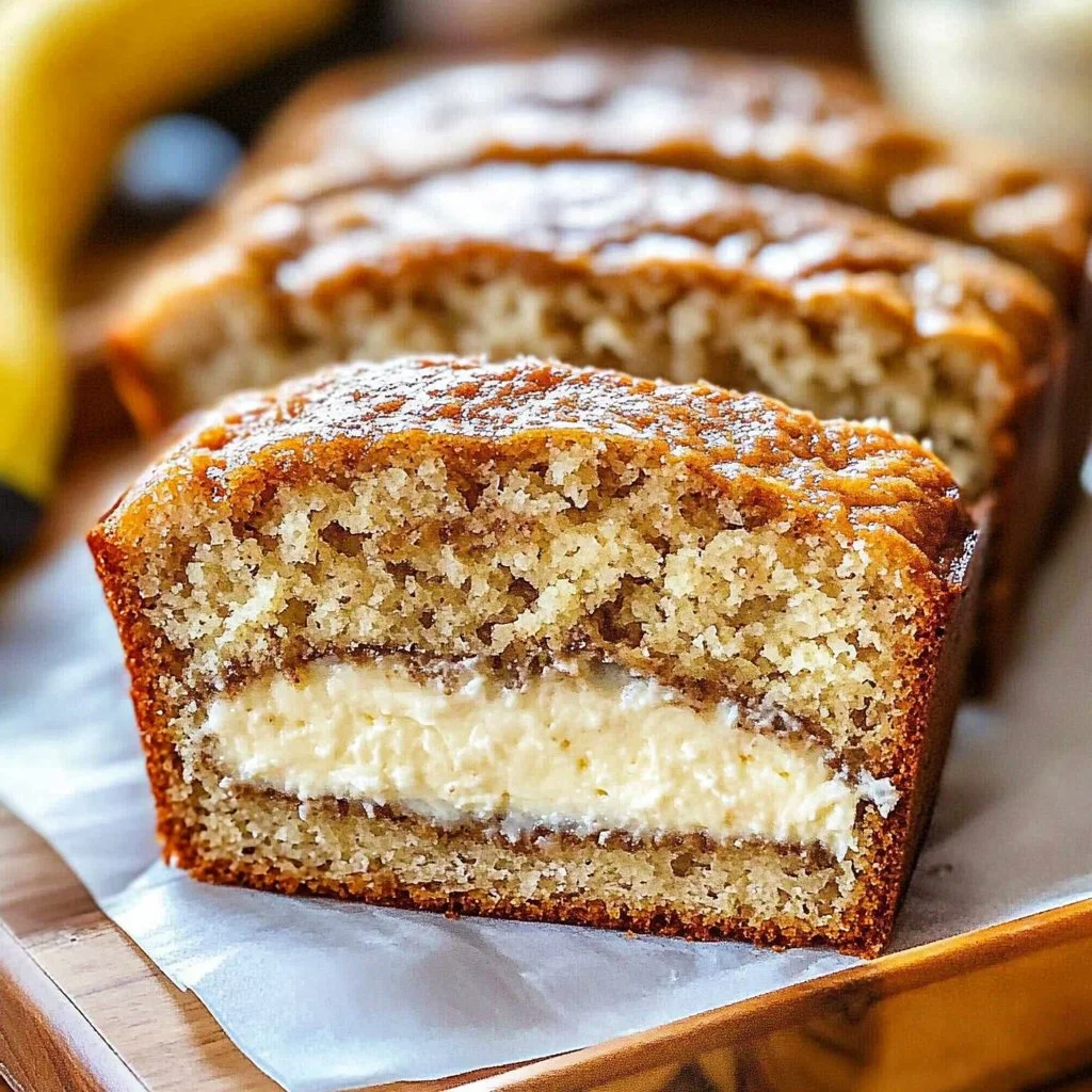 Cream Cheese Banana Bread