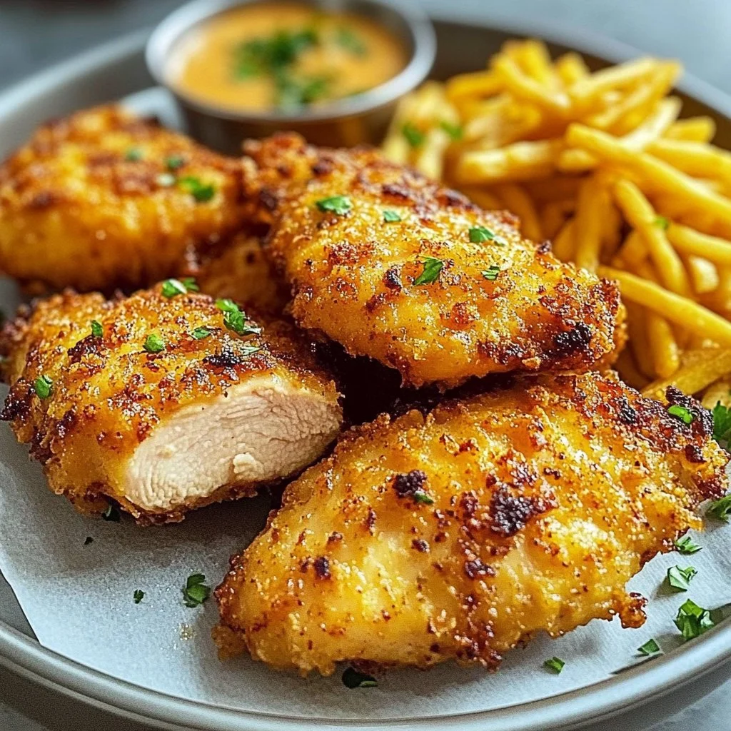 Crispy Air Fryer Chicken Thighs