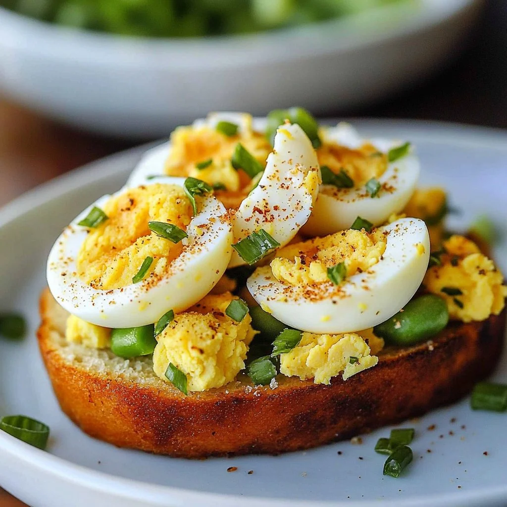 Crispy Egg Salad Cakes
