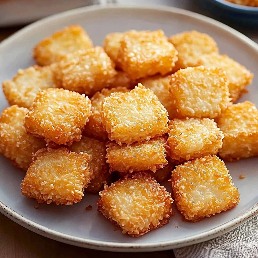 Crispy Golden Rice Bites
