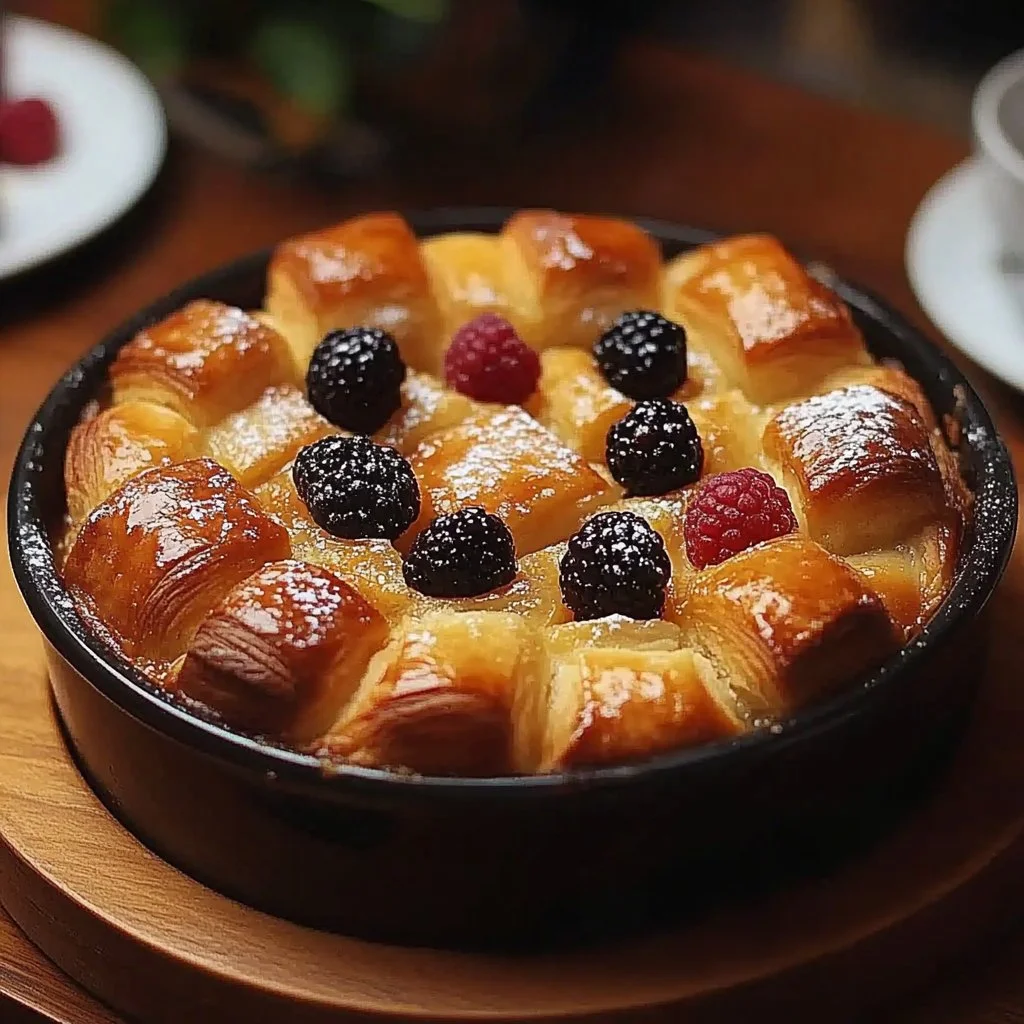 Croissant Bread Pudding