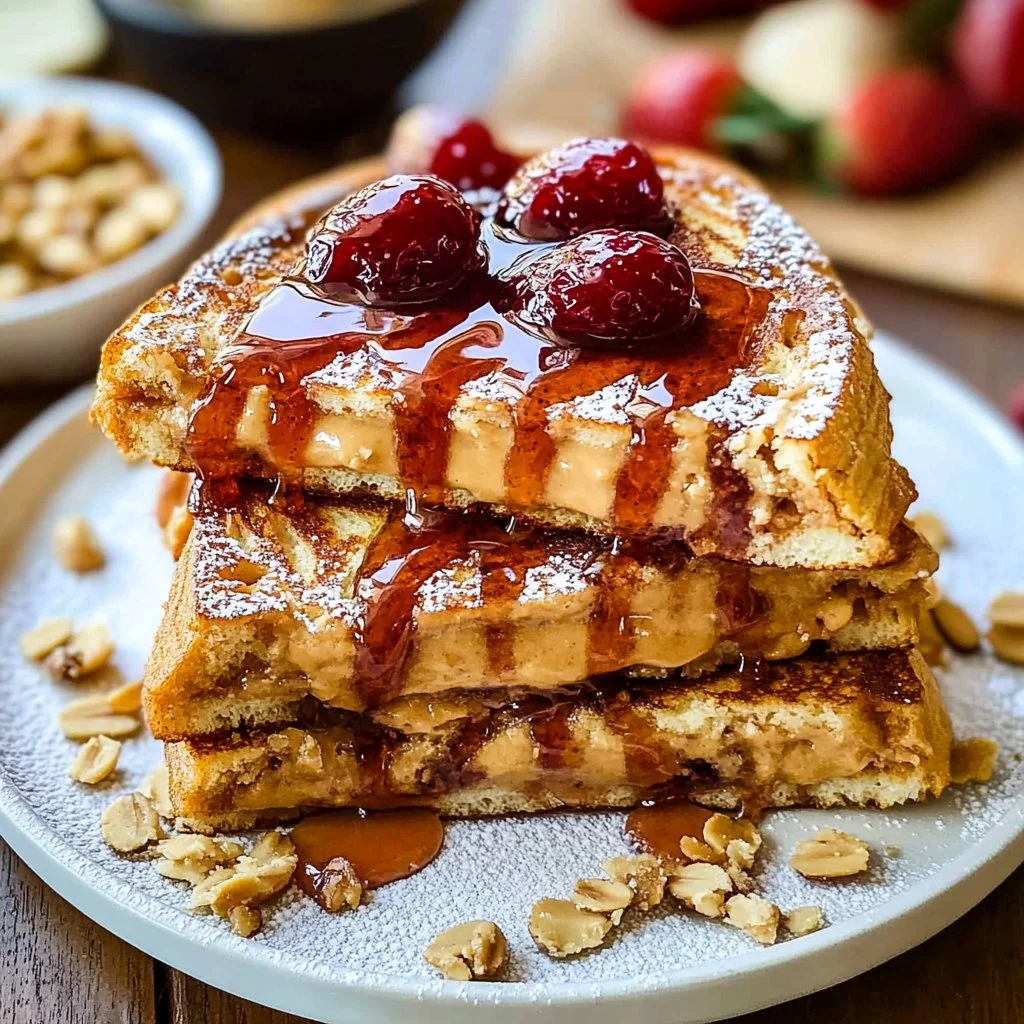 Peanut Butter and Jelly French Toast