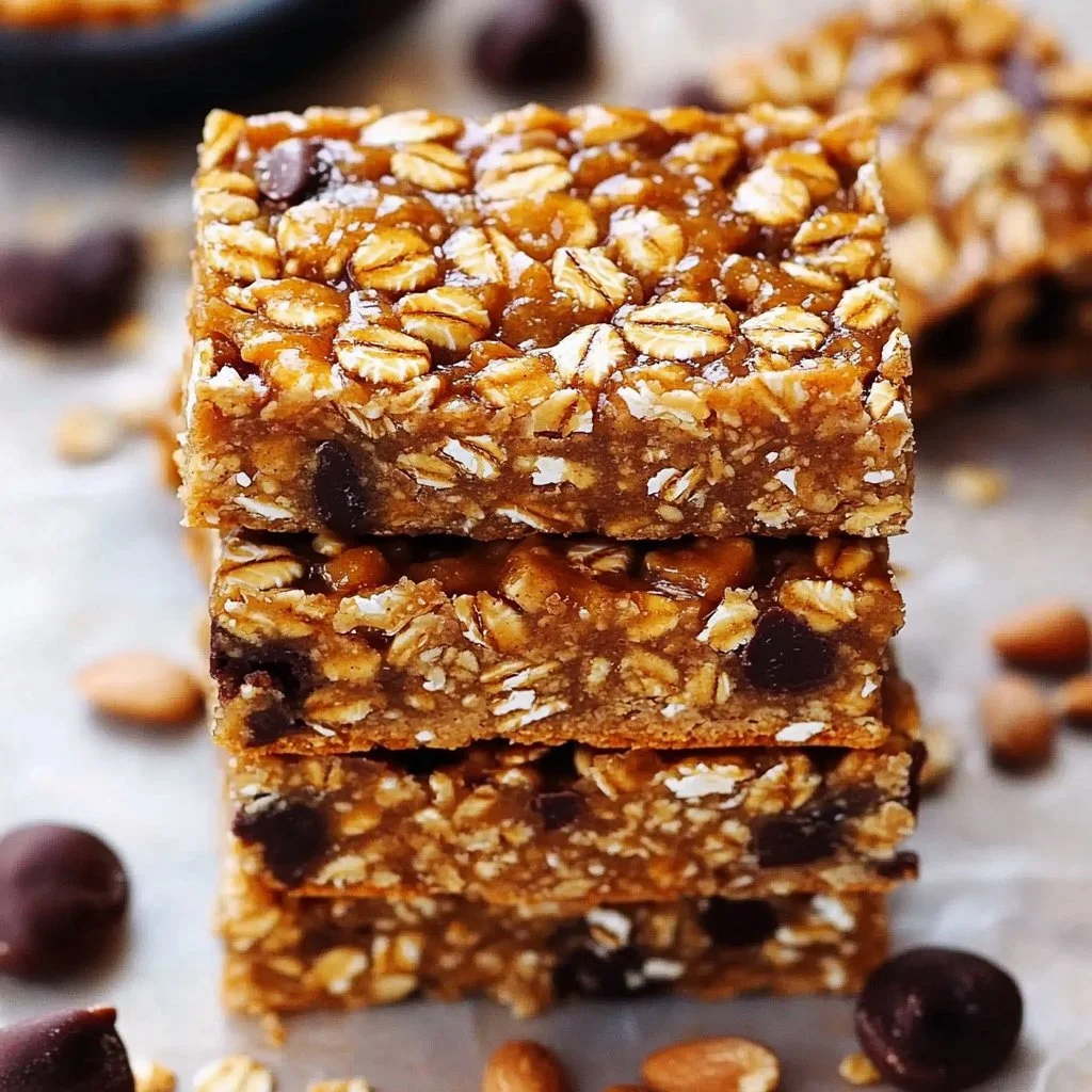 Peanut Butter Oat Bars