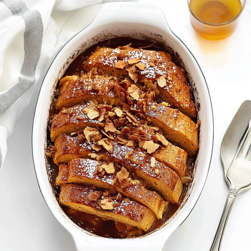 Pumpkin French Toast Casserole