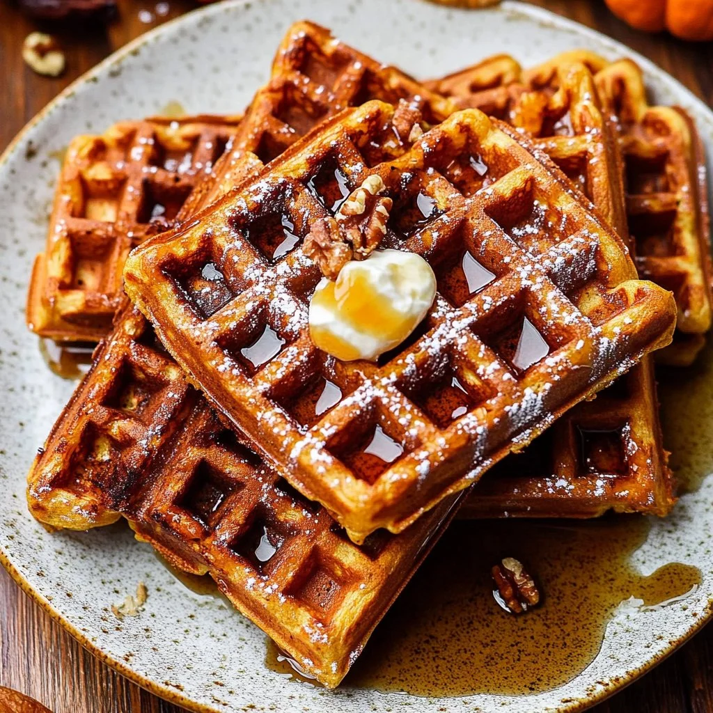 Pumpkin Waffles