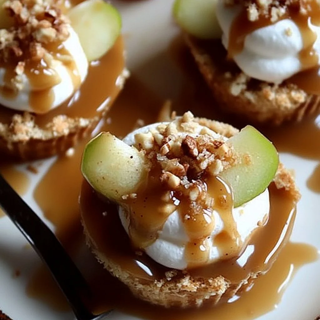 Caramel Apple Dessert Cups