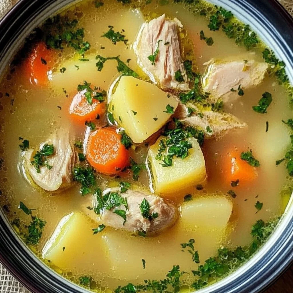 Chicken Soup with Potatoes