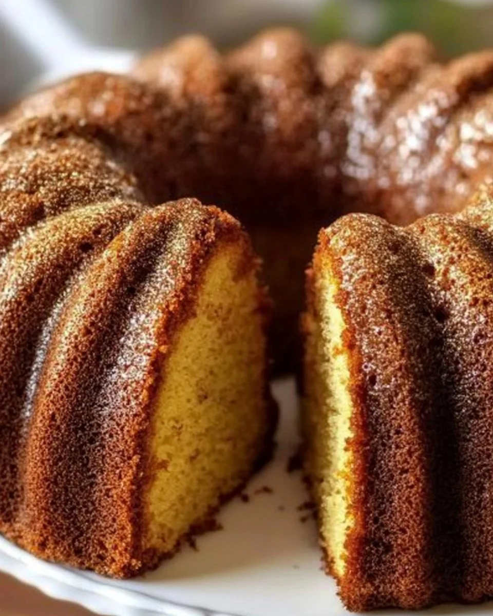 Cinnamon Bundt Pan Zucchini Bread