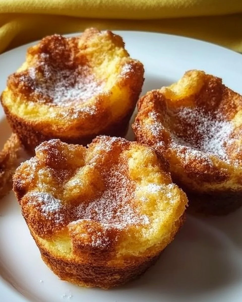 Cinnamon Sugar French Toast Muffins