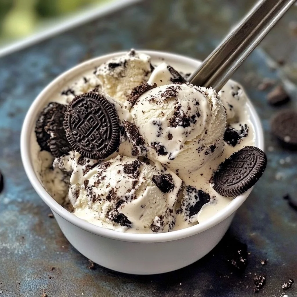 Cookies and Cream Ice Cream
