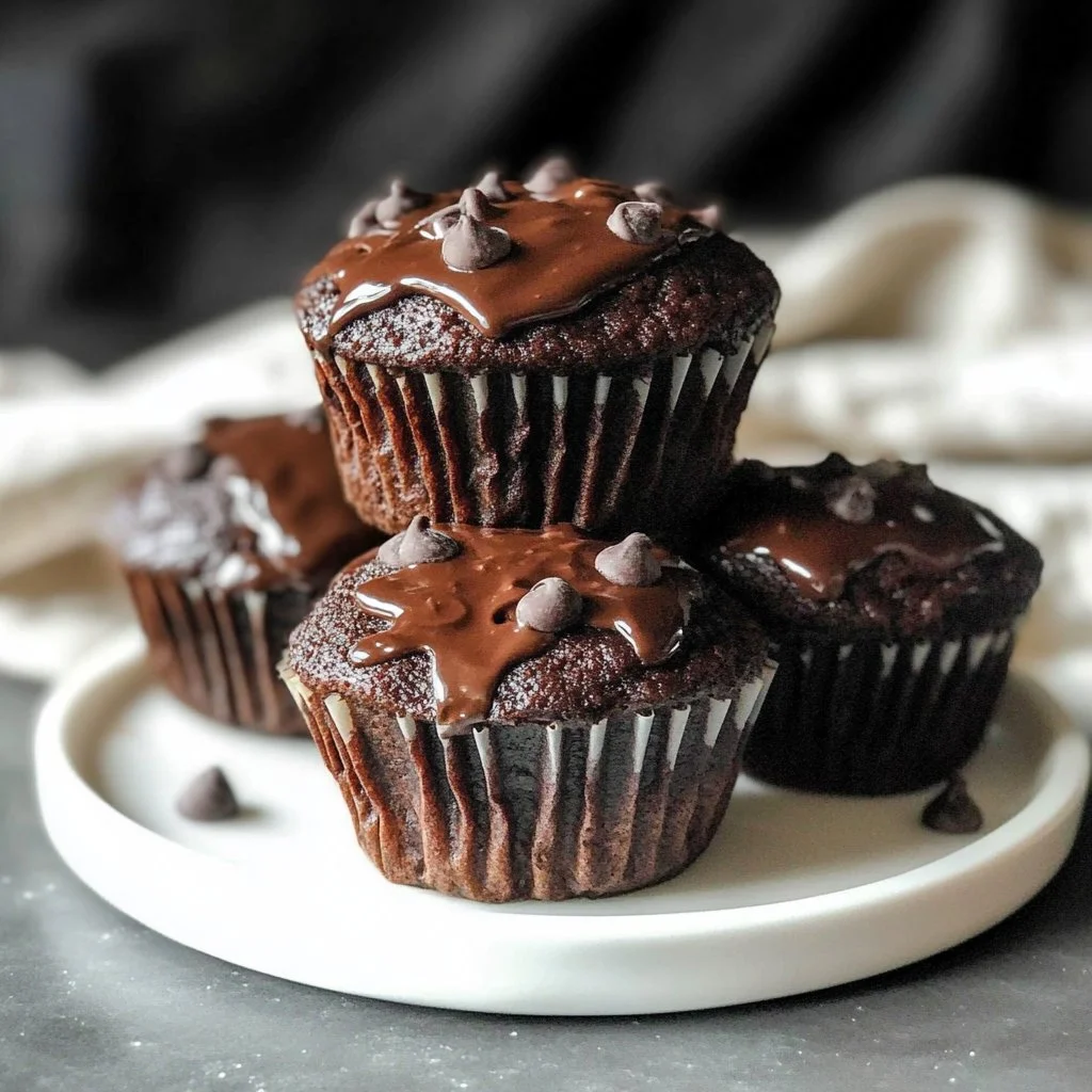 Double Chocolate Chip Muffins
