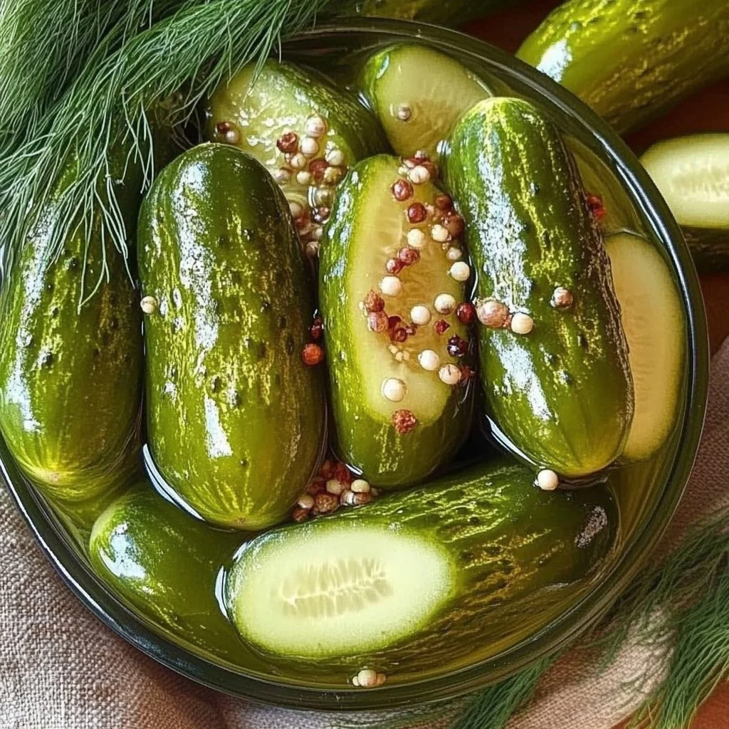 Garlic and Dill 24-Hour Refrigerator Pickles