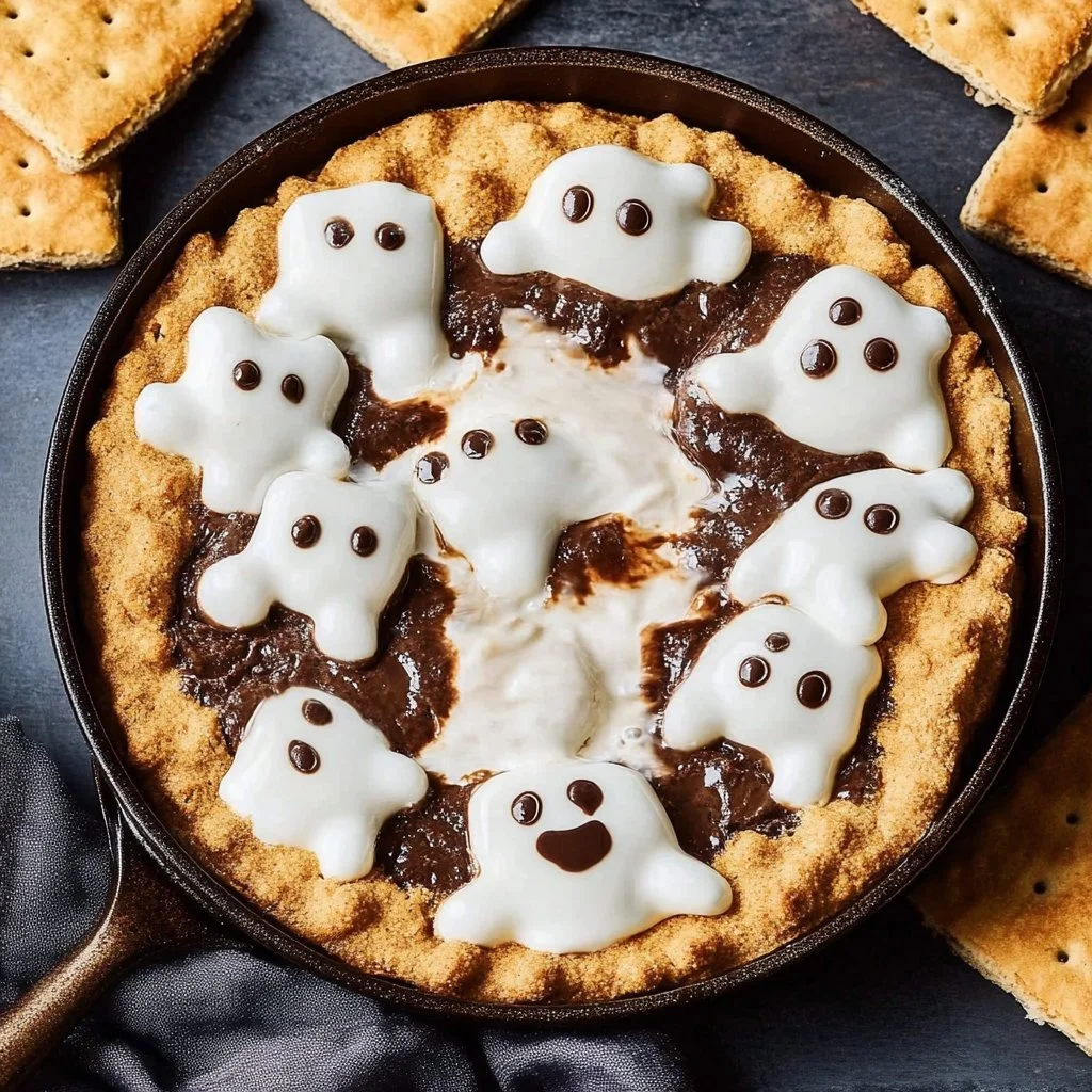 Ghost S’mores Dip