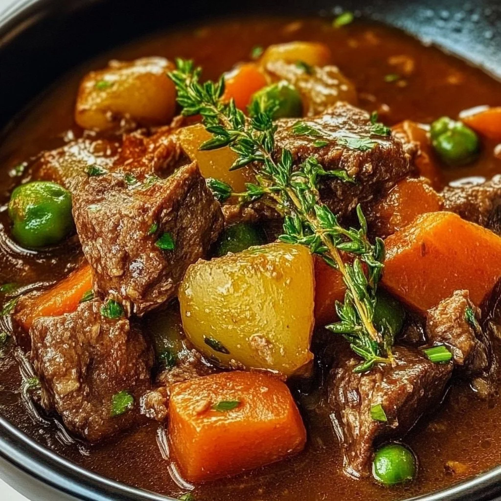 Hearty Slow-Cooked Beef Stew