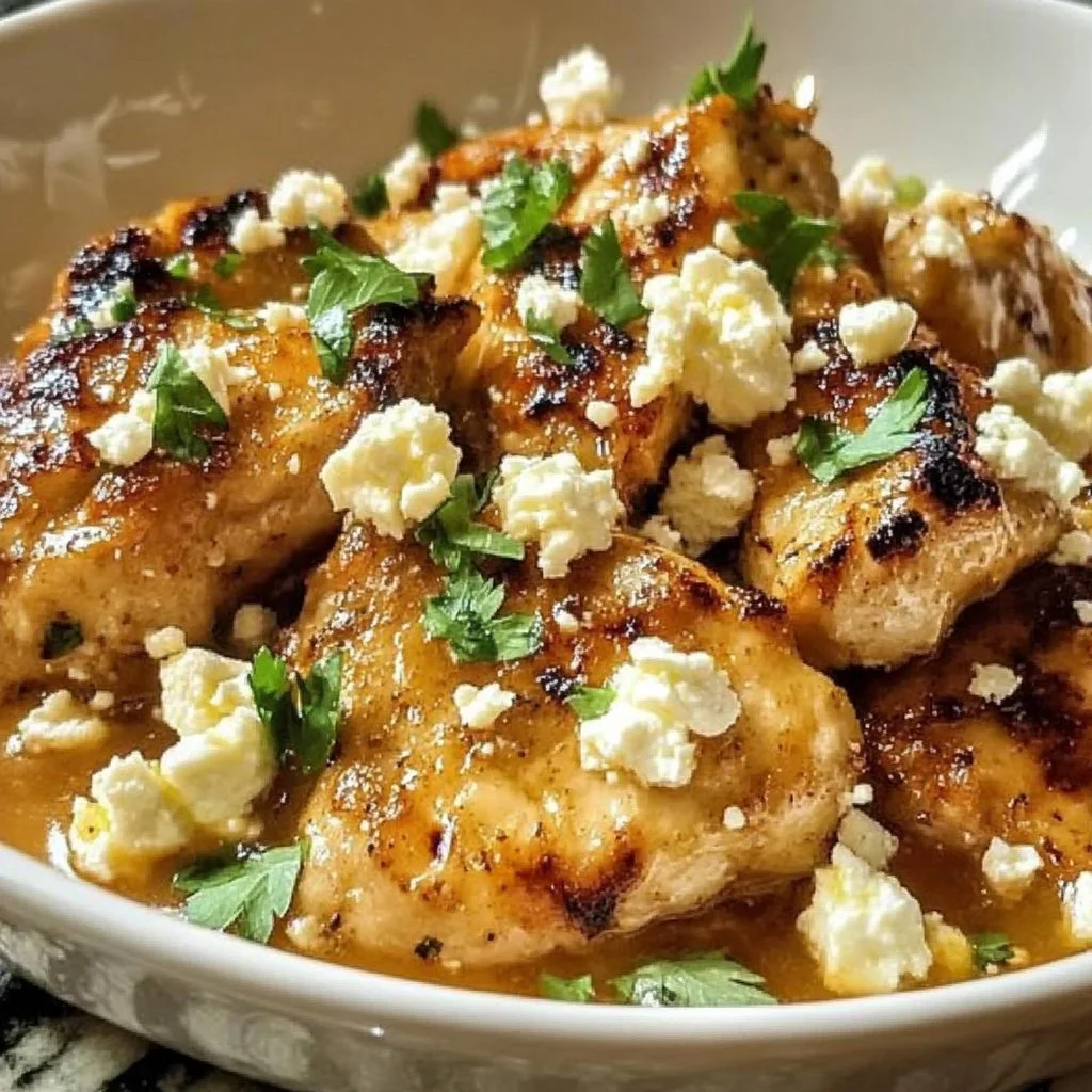 Hot Honey Feta Chicken