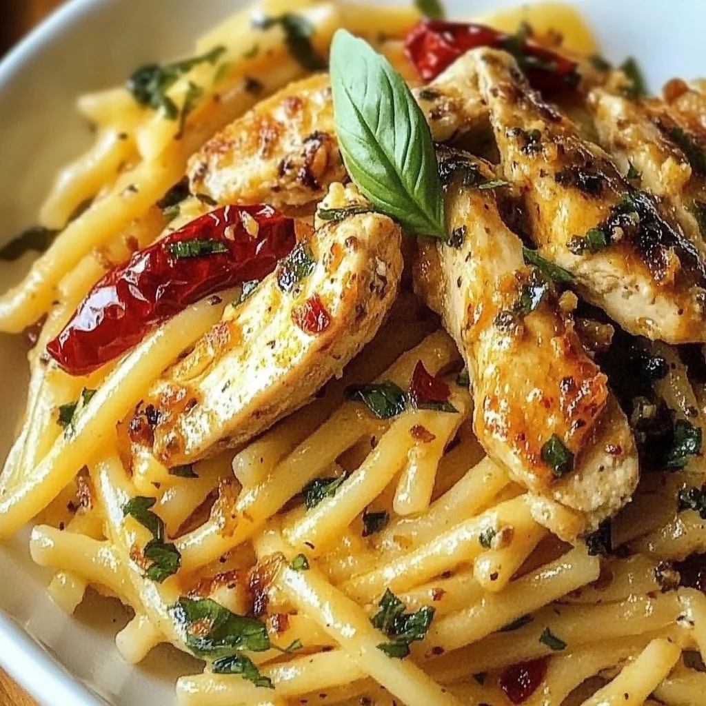 Marry Me Chicken Pasta