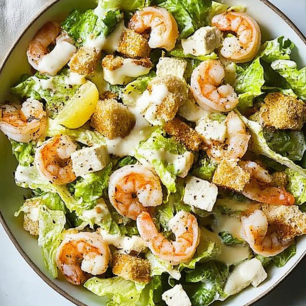 Shrimp Caesar Salad