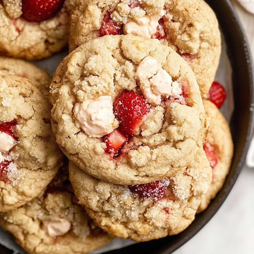Strawberry Shortcake Cookies