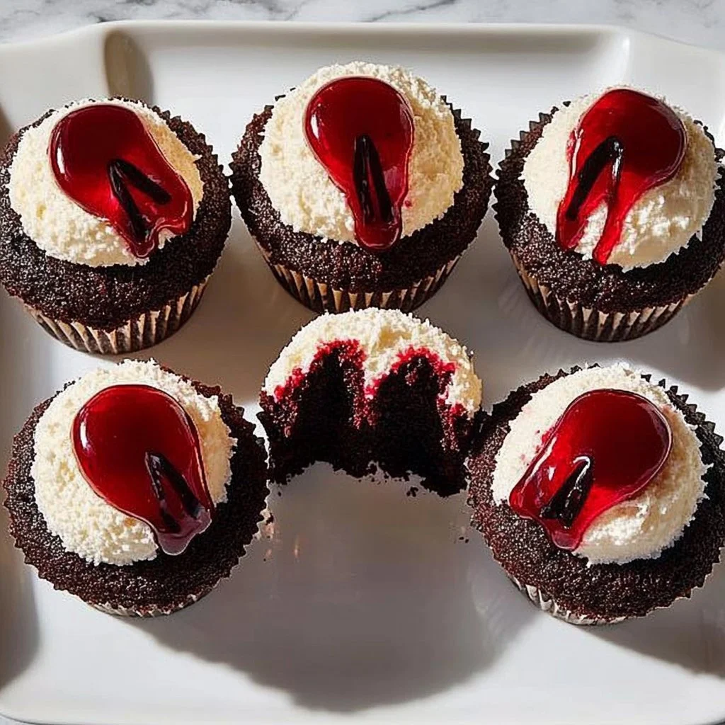 Vampire Cupcakes