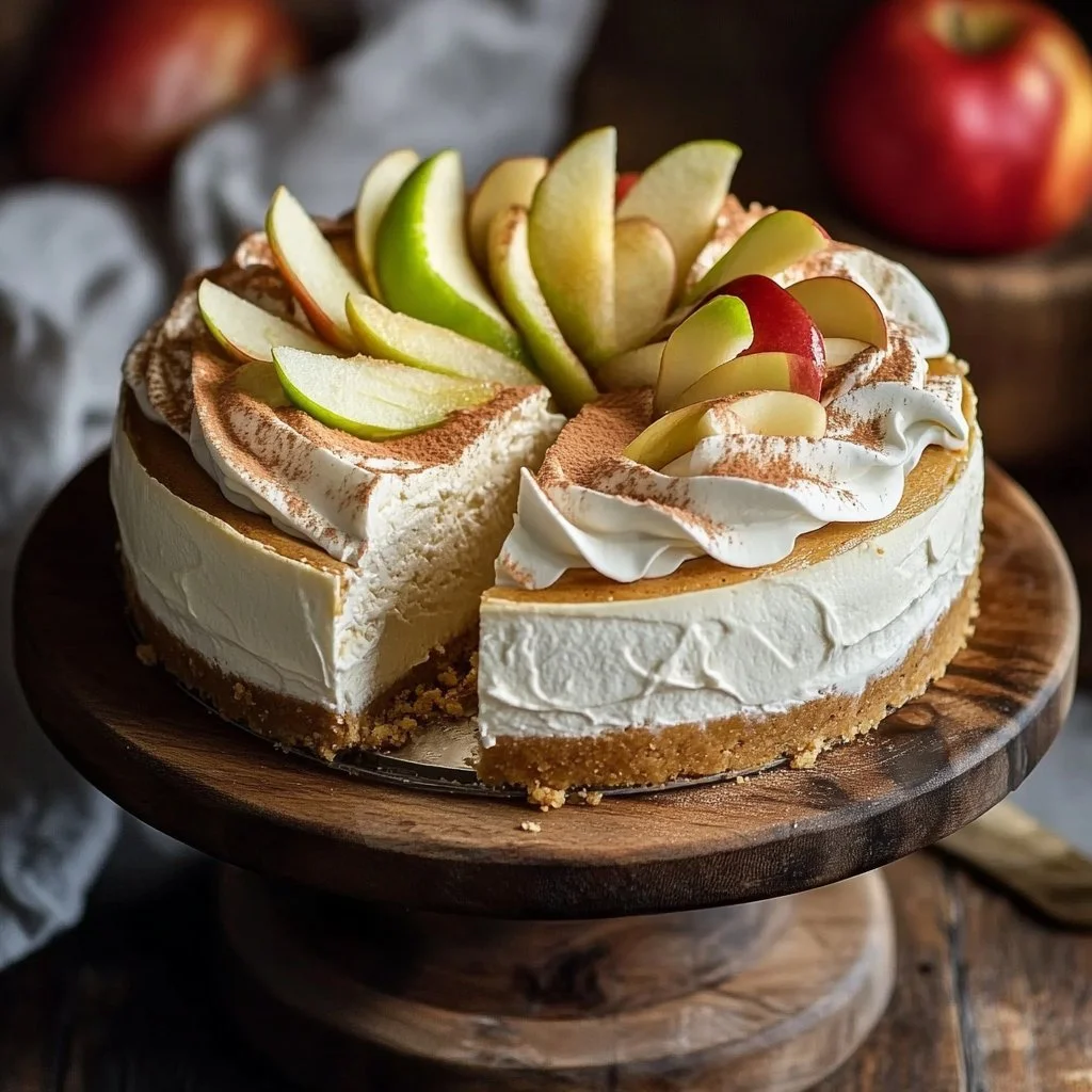 Apple Cider Cheesecake