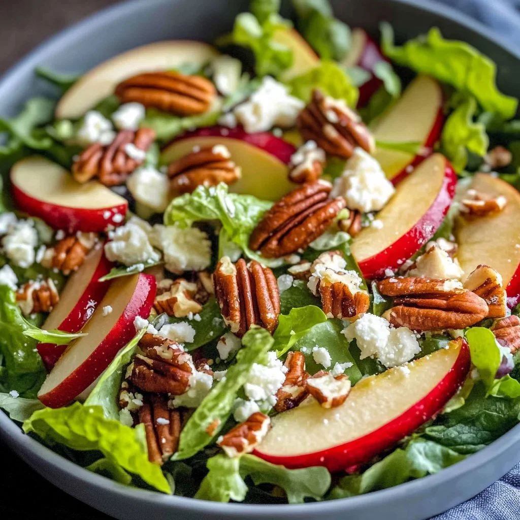 Autumn Harvest Honeycrisp Apple and Feta Salad