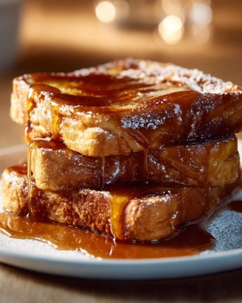 Baked Caramel-Apple French Toast
