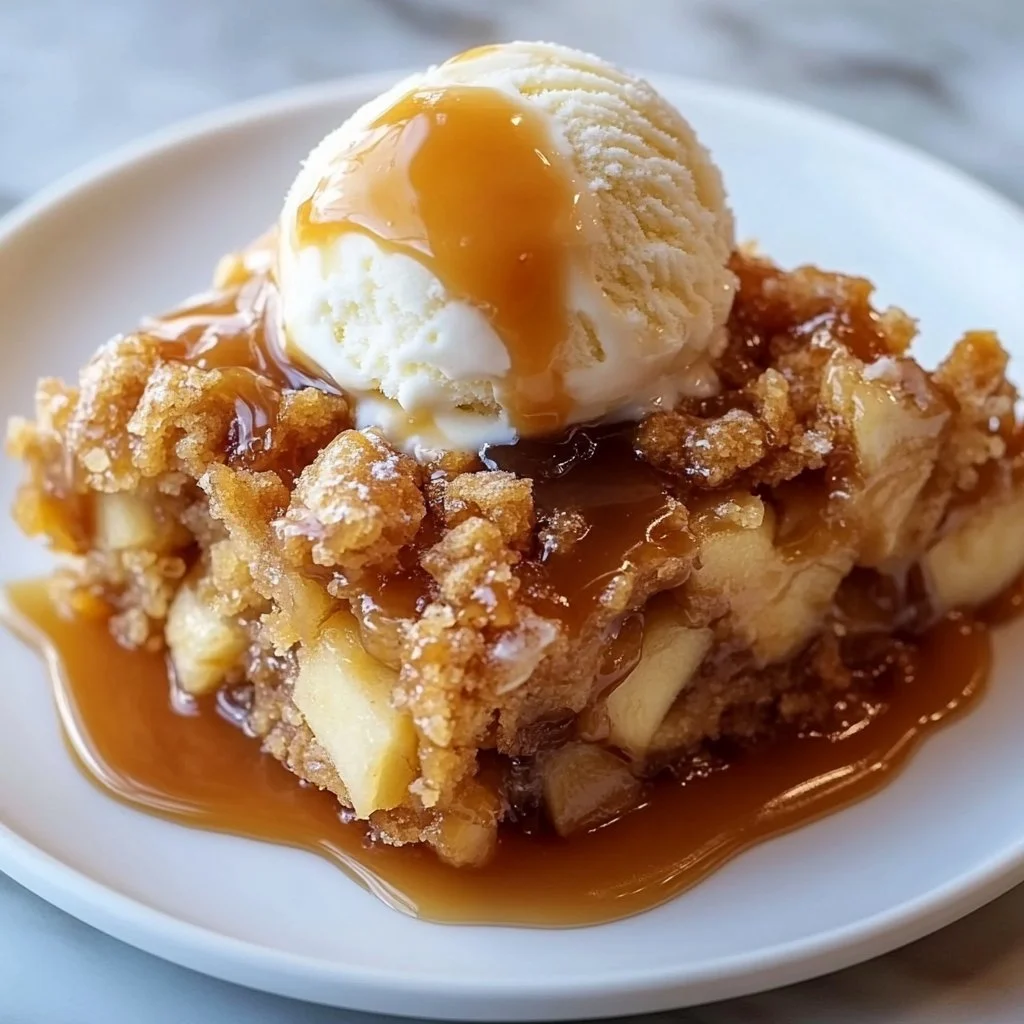 Caramel Apple Dump Cake