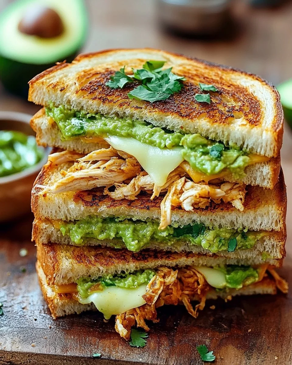 Chicken Avocado Melt Sandwich