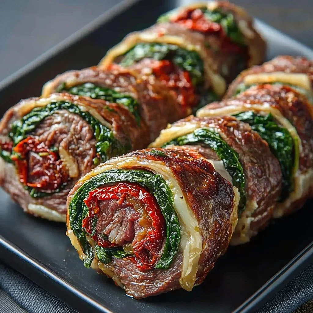 Delicious Steak Pinwheels