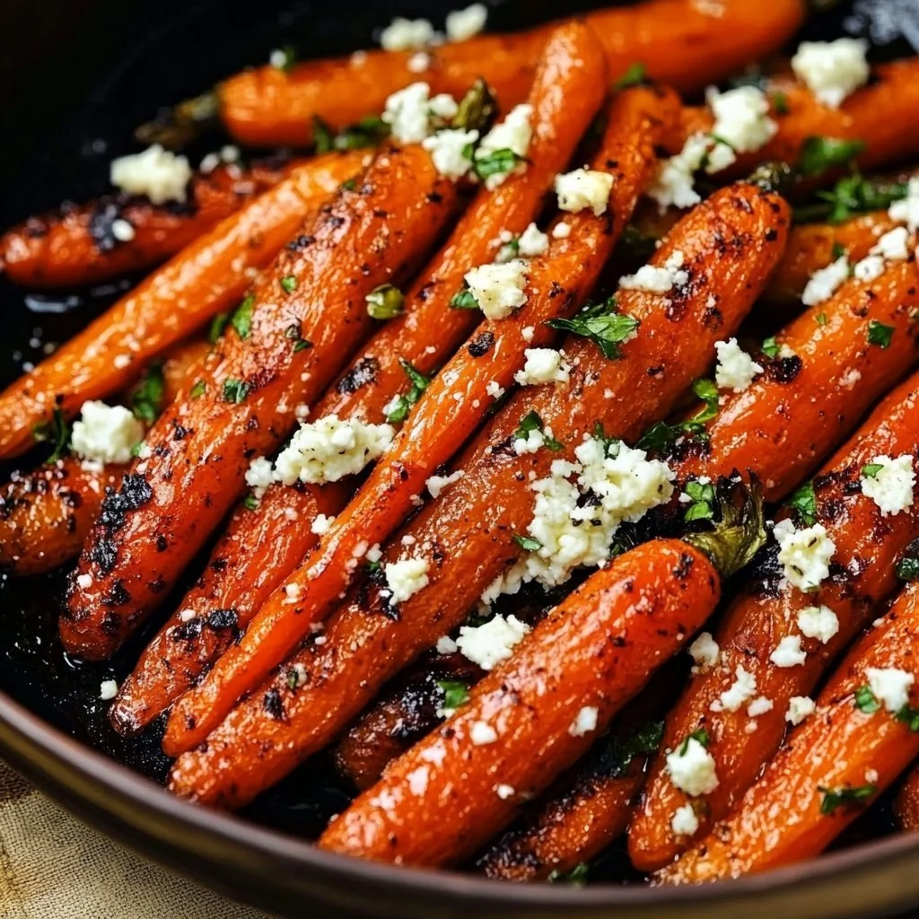 Honey Balsamic Roasted Carrots