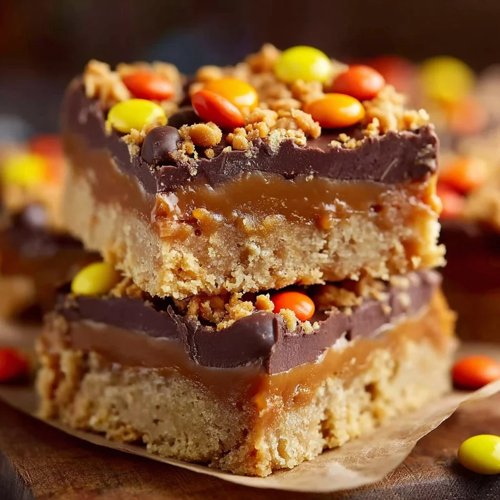 Reese’s Peanut Butter No-Bake Bars