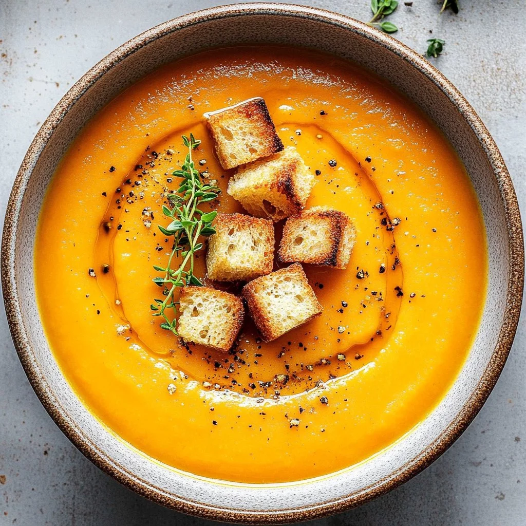 Butternut Squash and Apple Soup