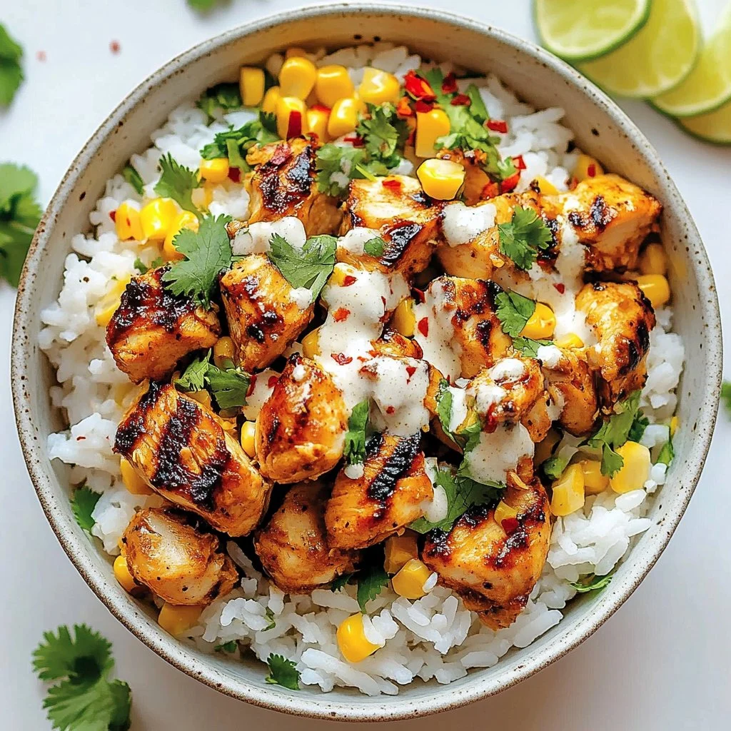 Chicken Thighs with Corn Topping