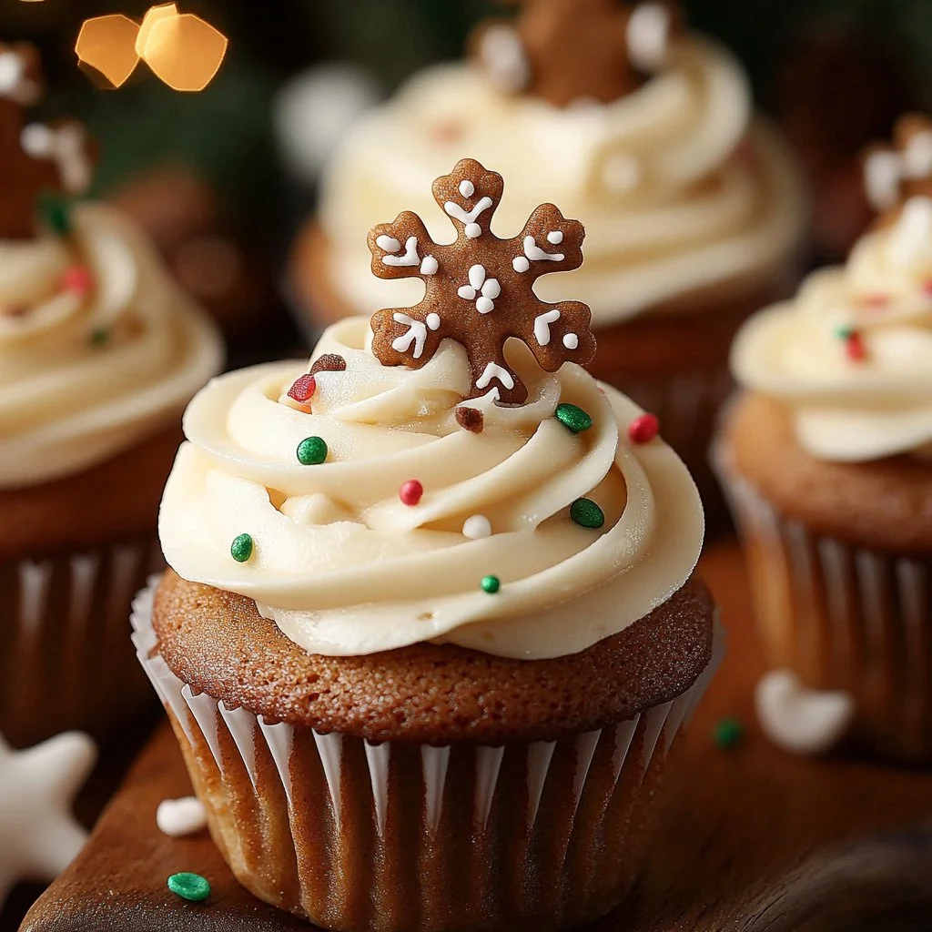 Gingerbread Cupcakes
