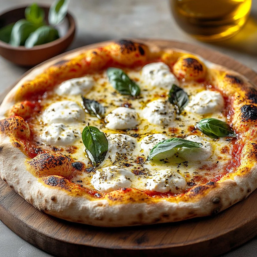 Hot Honey Ricotta Pizza