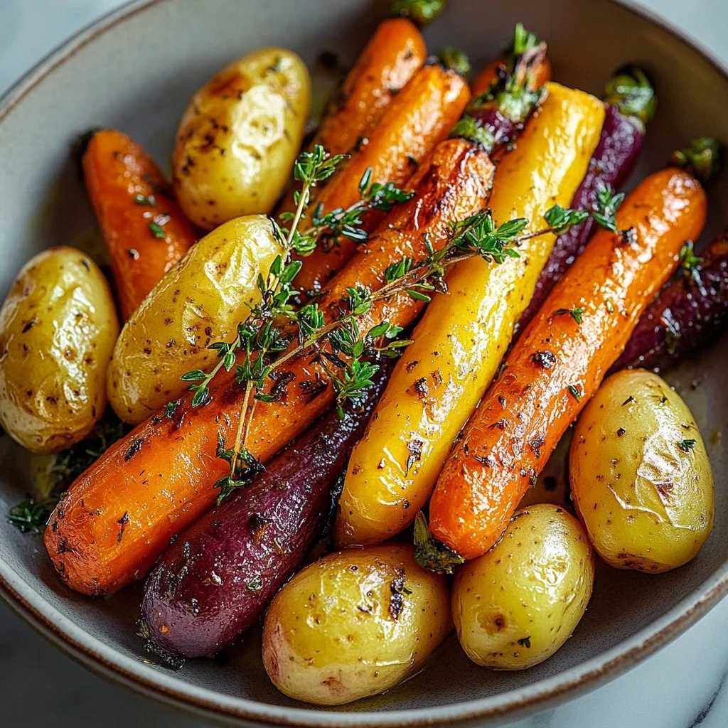 Maple Roasted Carrots and Parsnips Recipe