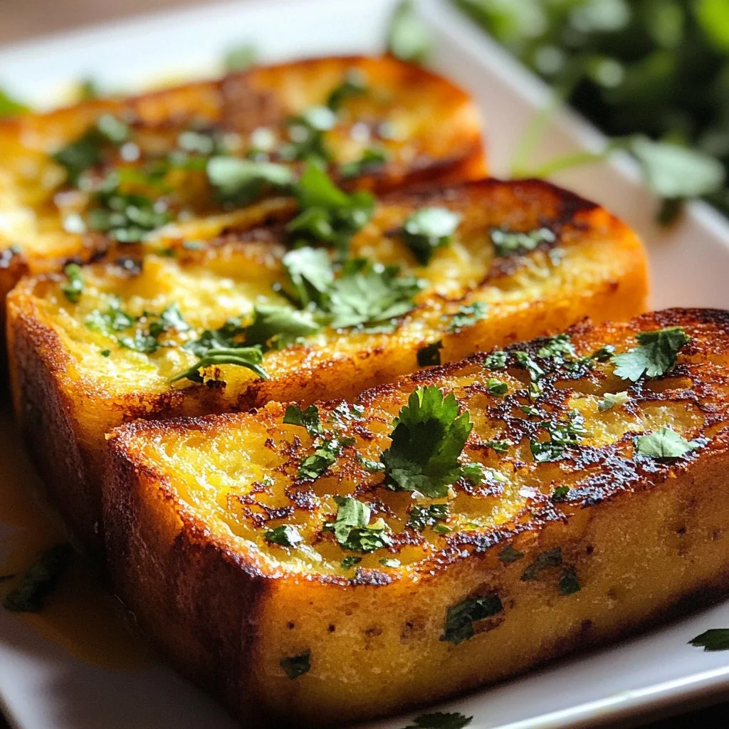 Masala French Toast Savory Bombay Toast