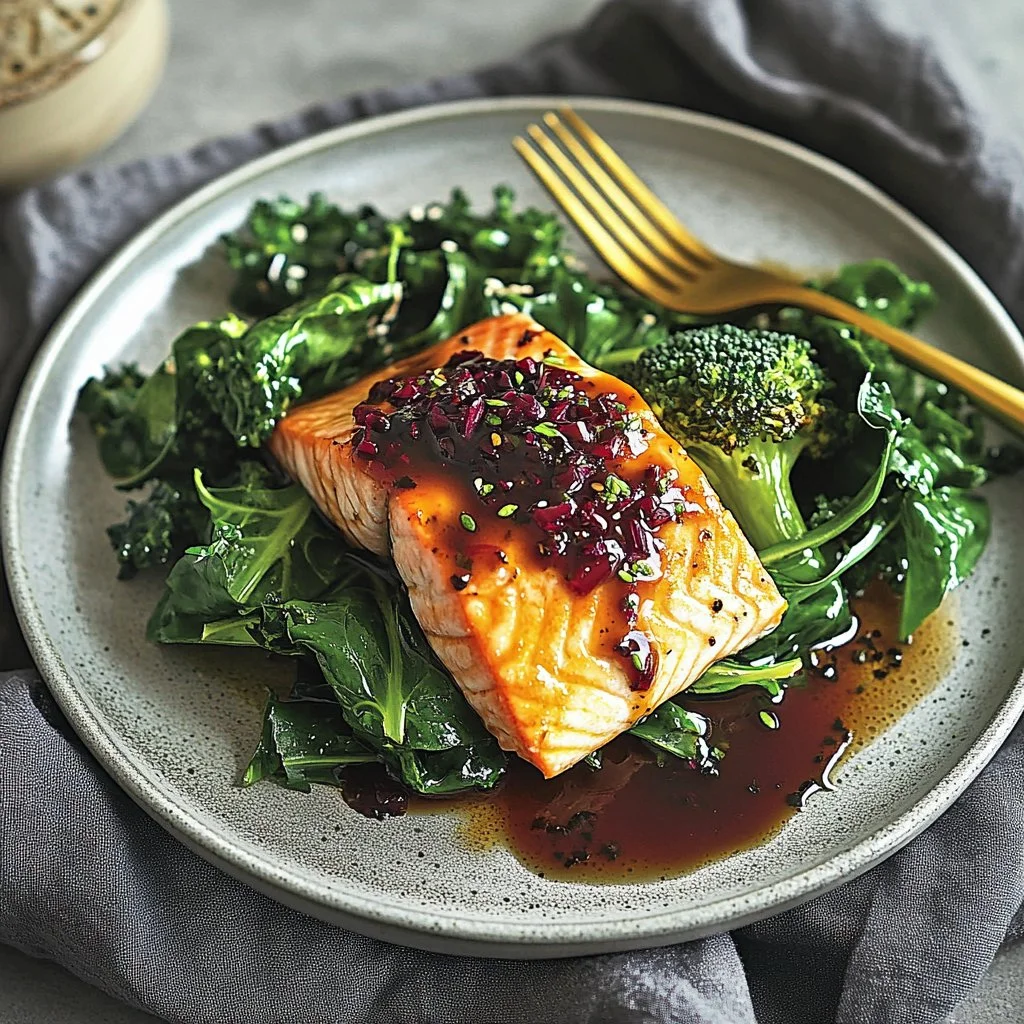 Miso-Glazed Cod with Broccolini