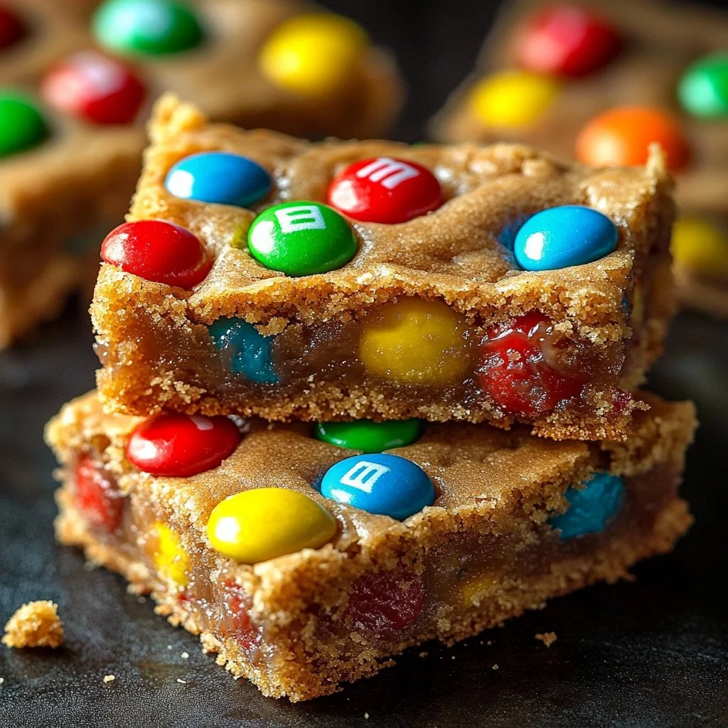 M&M’s Marshmallow Dream Bars