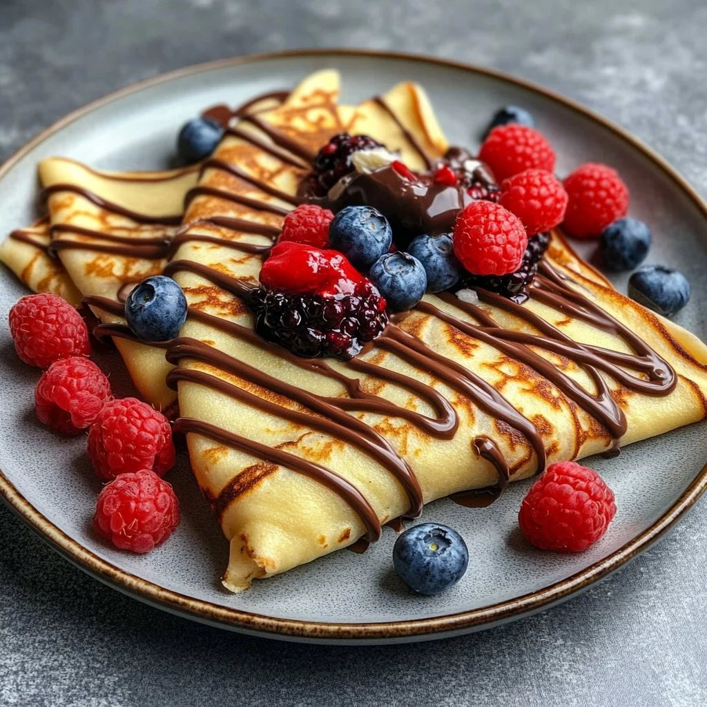 Quick and Easy Crepe Recipe (in a blender)