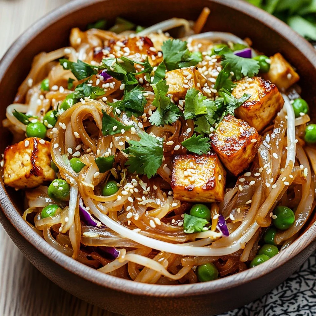 SESAME RICE NOODLE SALAD