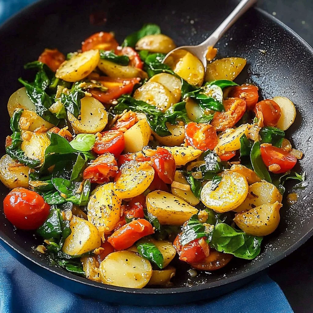 Vegetable and Egg Skillet